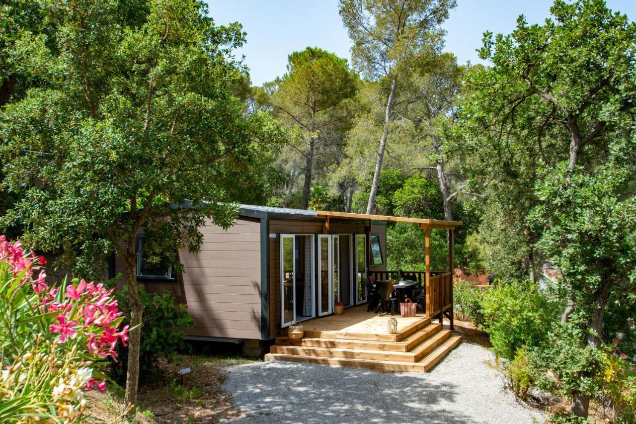 Camping Le Camp Du Domaine 博尔马斯·莱斯·米默萨斯 外观 照片