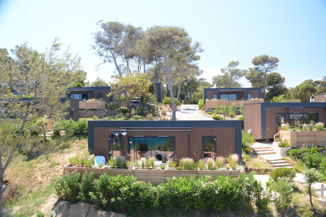Camping Le Camp Du Domaine 博尔马斯·莱斯·米默萨斯 外观 照片