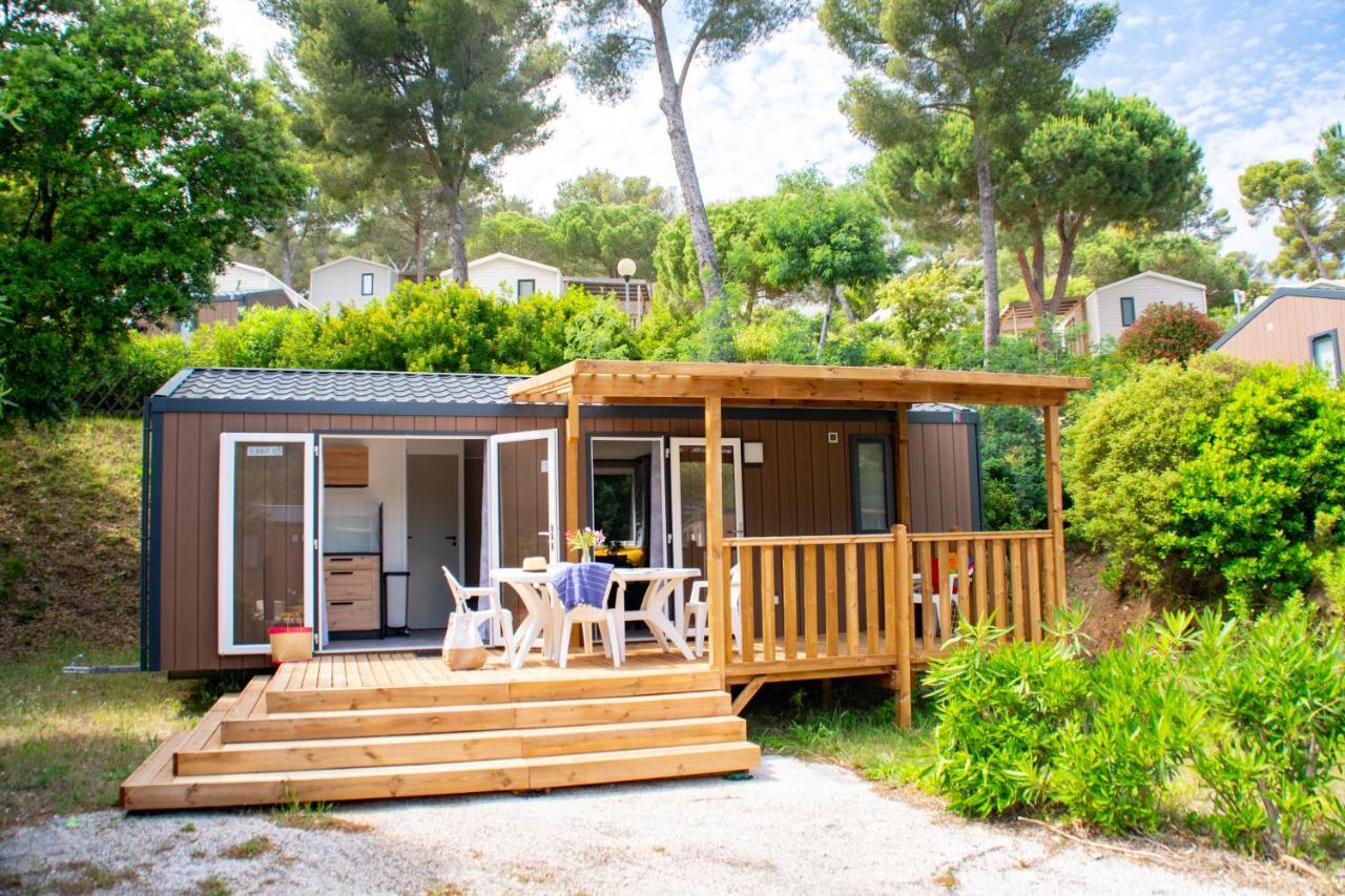 Camping Le Camp Du Domaine 博尔马斯·莱斯·米默萨斯 外观 照片